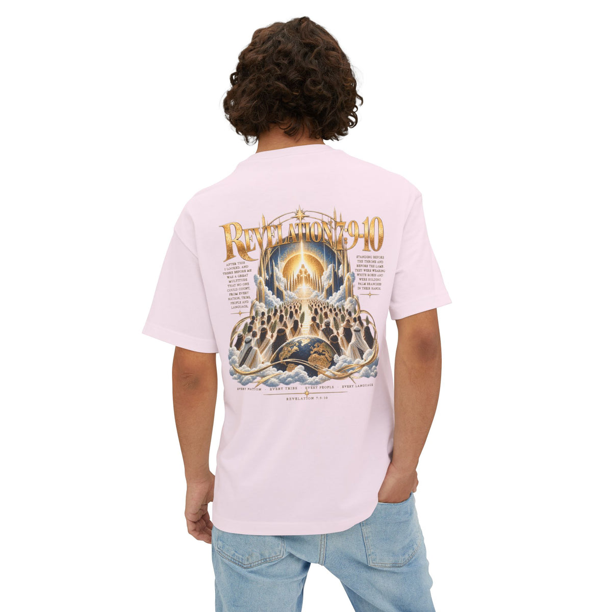 Revelation 7:9-10 Premium Boxy Tee
