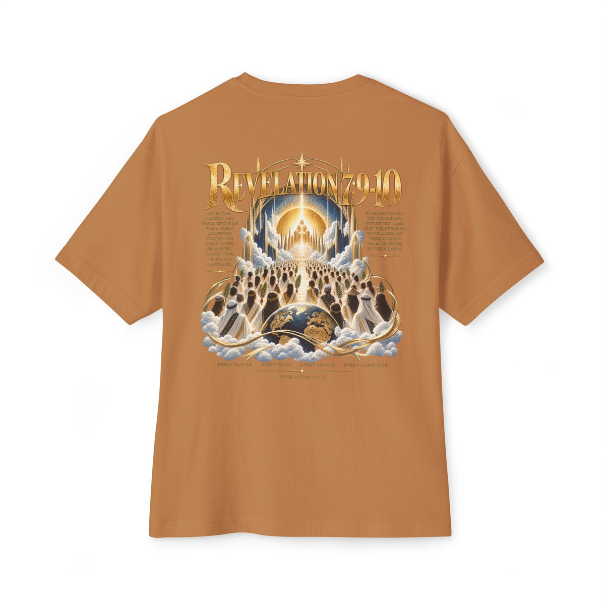Revelation 7:9-10 Premium Boxy Tee