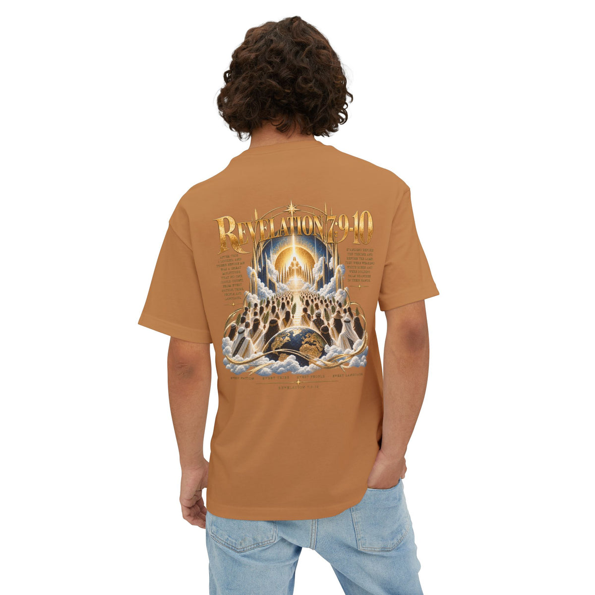 Revelation 7:9-10 Premium Boxy Tee
