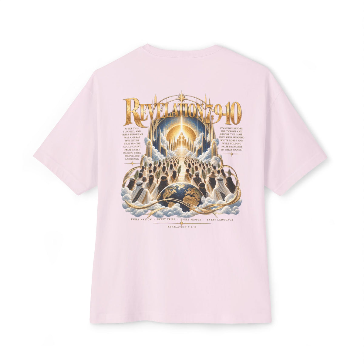 Revelation 7:9-10 Premium Boxy Tee