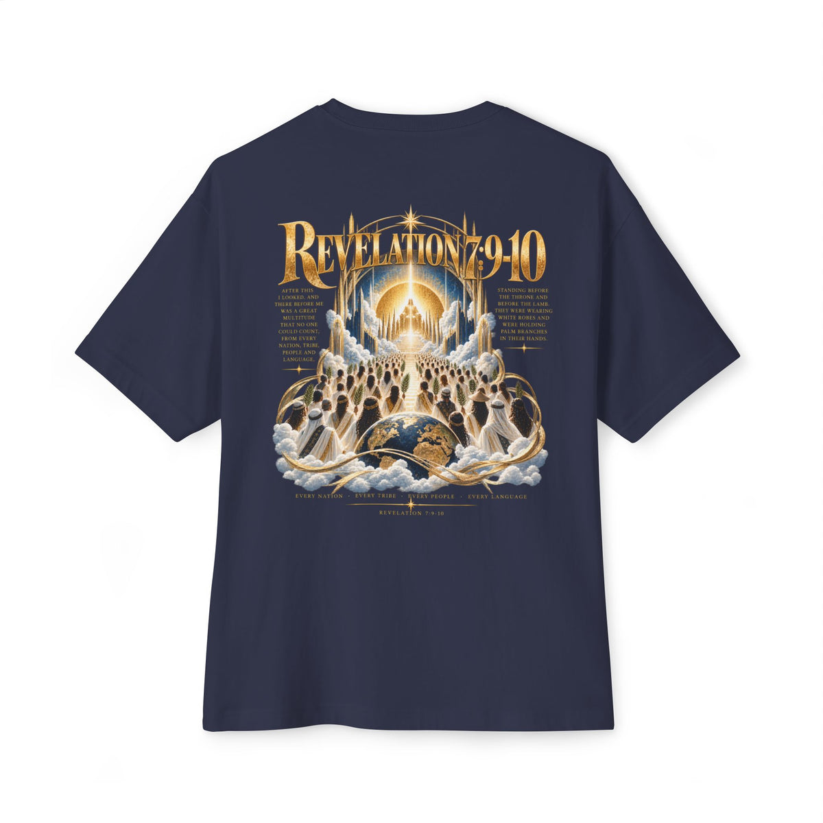 Revelation 7:9-10 Premium Boxy Tee