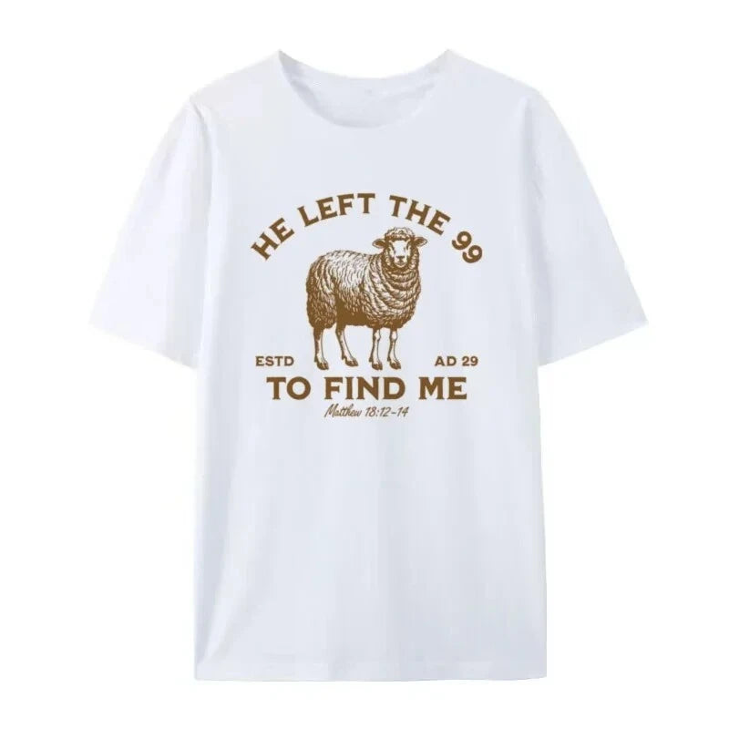 He Left the 99 T-shirt