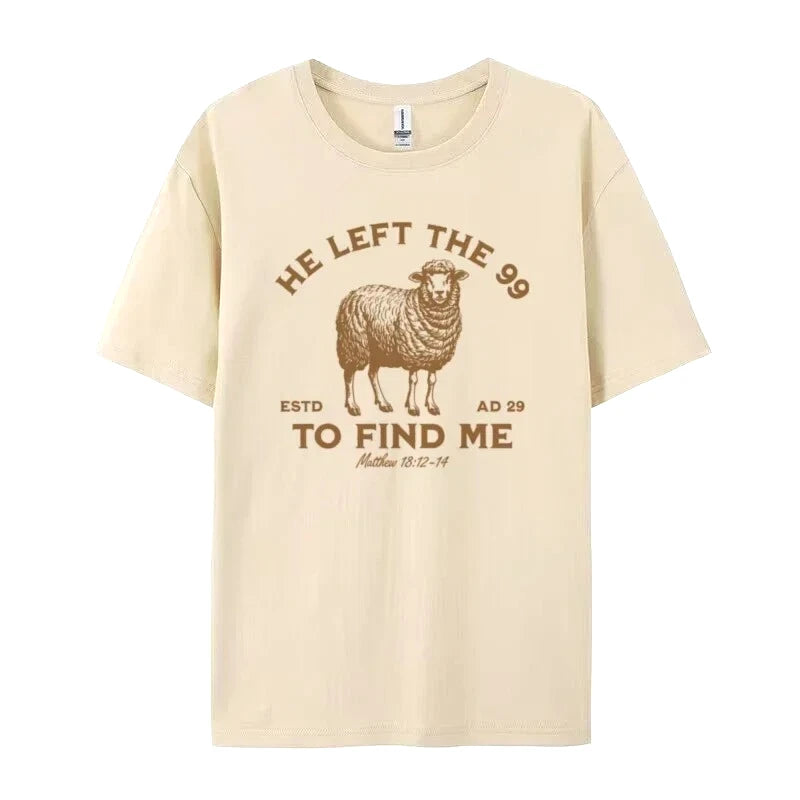 He Left the 99 T-shirt