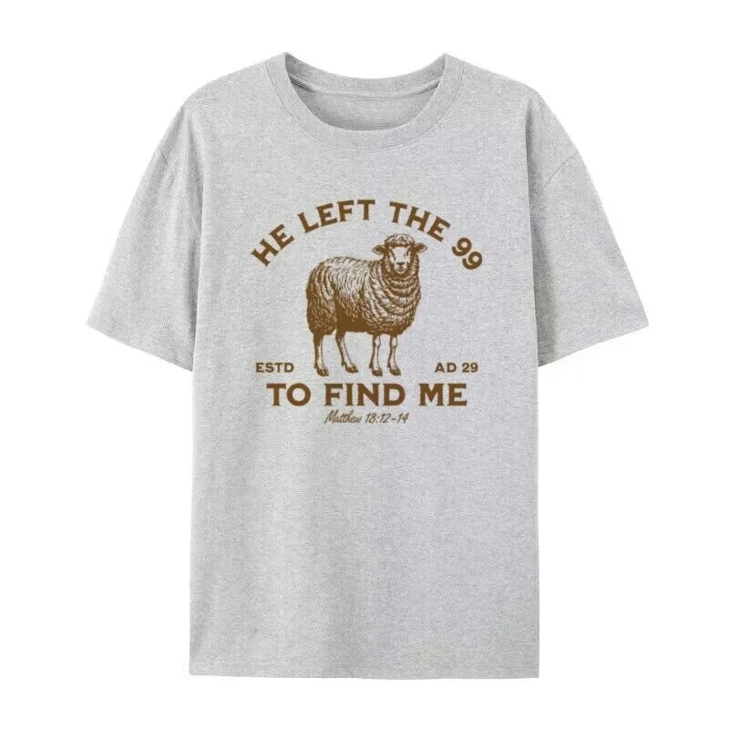 He Left the 99 T-shirt