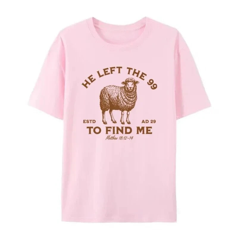 He Left the 99 T-shirt
